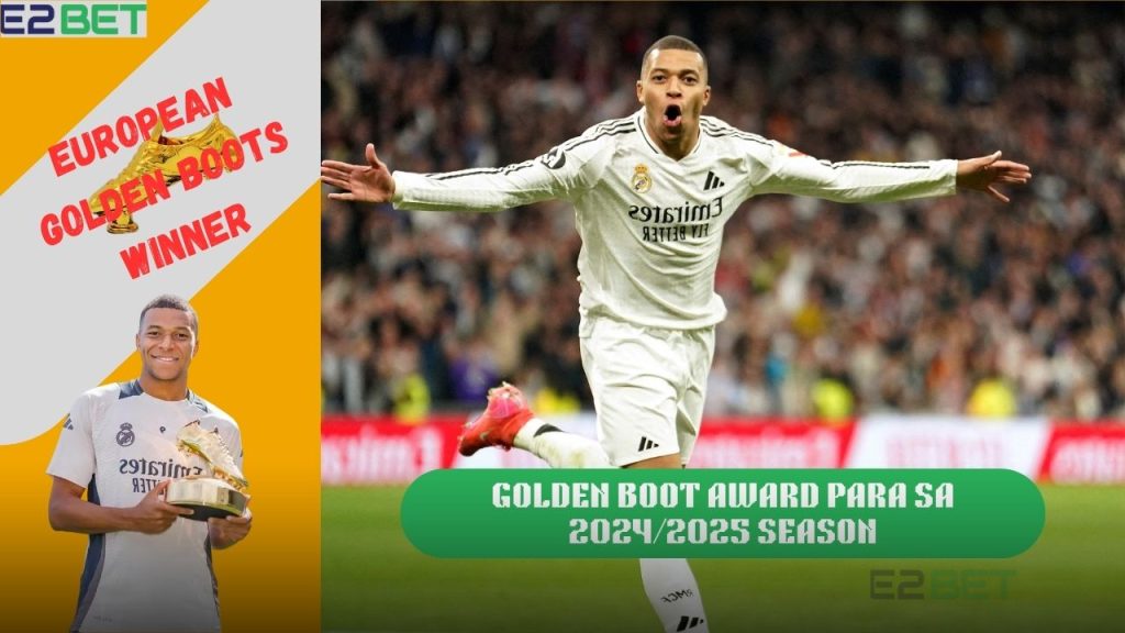 Kylian Mbappé Humakot ng Golden Boot Award para sa 2024/2025 Season
