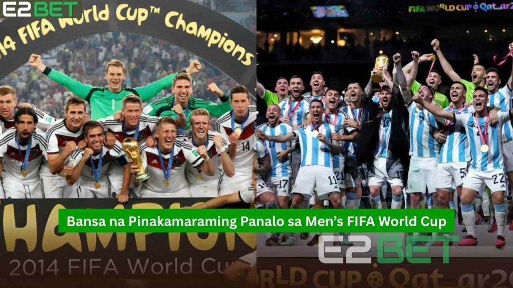 Bansa na Pinakamaraming Panalo sa Men’s FIFA World Cup