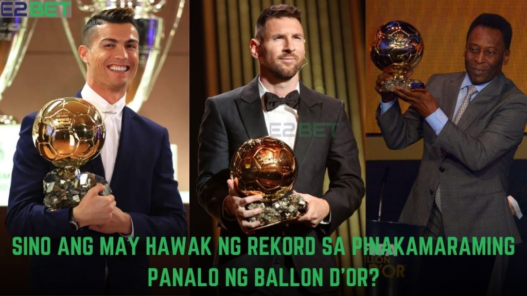 pinakamaraming panalo ng Ballon d'Or