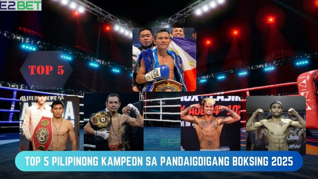 Pilipinong Kampeon sa Pandaigdigang Boksing 2025