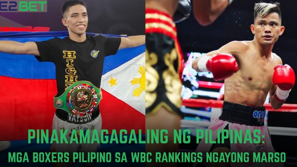 Boxers Pilipino sa WBC Rankings