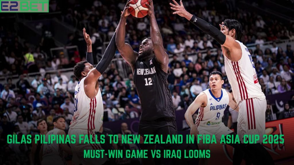 Gilas Pilipinas Falls to New Zealand
