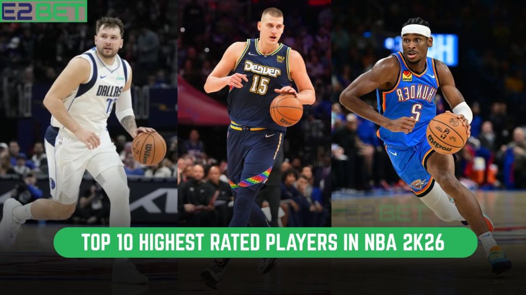 Highest Rated Players in NBA 2K26