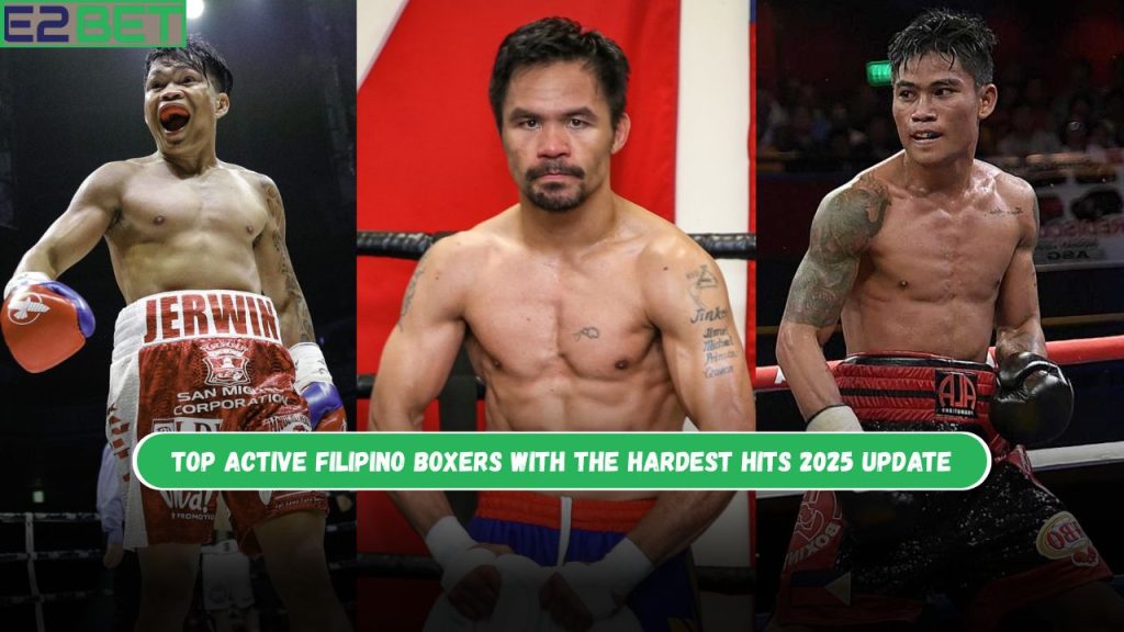 Active Filipino Boxers With the Hardest Hits
